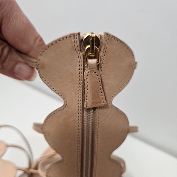 Giambattista Valli Gladiator Glitter Platorm Sandals Sz 39 EUR / 8 US Runway - Picture 4 of 10